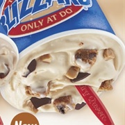 Salted Caramel Blondie Blizzard