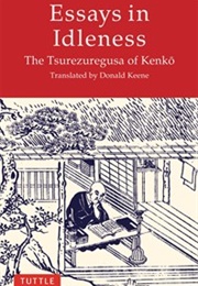 Essays in Idleness (Yoshida Kenko)