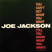 You Can&#39;t Get What You Want (Till You Know What You Want) - Joe Jackson