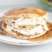 Apple Cheesecake Pancakes