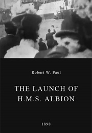 The Launch of H.M.S. Albion (1898)