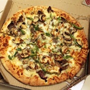 Domino&#39;s Philly Cheese Steak Pizza