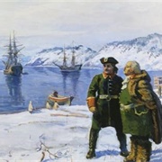 Vitus Bering Discovers Alaska 1741