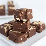 Chocolate Almond Fudge