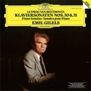 Beethoven: Klaviersonaten Nos.30&amp;31 (Gilels)