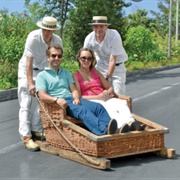 Wicker Toboggan in Madeira