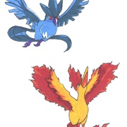 Articuno and Moltres