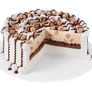 Chocolate Chip Cookie Dough Blizzard Cake