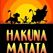 Hakuna Matata (Le Roi Lion, 1994)