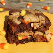 Candy Corn Brookies