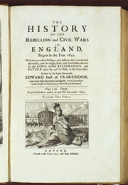 The History of the Rebellion and Civil Wars in England (Edward Hyde, Earl of Clarendon)