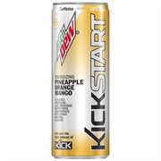 Mountain Dew Kickstart Pineapple Orange Mango