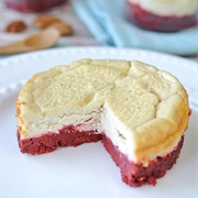 Red Velvet Cinnamon Cheesecake