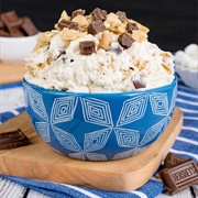 S&#39;mores Cheesecake Fluff Salad