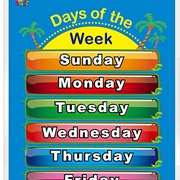 Days of Week