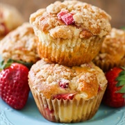 Strawberry Cheesecake Muffins