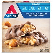 Atkins Caramel Chocolate Nut Roll Bar