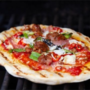 Barbecued Pizza