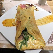 Beef and Mayo Crepe