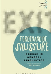 Course in General Linguistics (De Saussure)