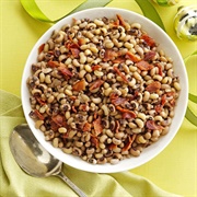 Black-Eyed Peas and Bacon