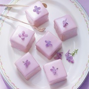 Edible Flower Petit Fours