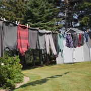 Use a Clothesline Instead of a Drier