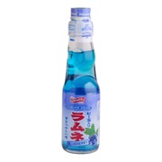 Shirakiku Blueberry Ramune Soda