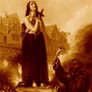 Joan of Arc Is Burned at the Stake 1431