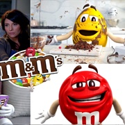 M&amp;Ms Commericals