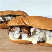 Mushroom Cheesesteak