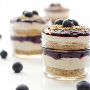 Blueberry Cheesecake Parfaits