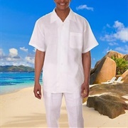 White Linen Beach Attire