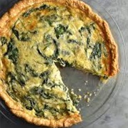 Spinach &amp; Onion Quiche