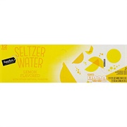 Signature Select Seltzer Water Lemon