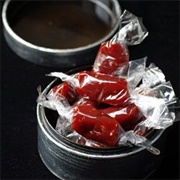 Raspberry Caramels