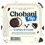 Chobani Flips Cookies and Cream