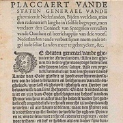 Dutch Act of Abjuration 1581