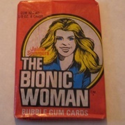 Donruss the Bionic Woman Bubble Gum Cards