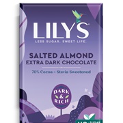 Lily&#39;s Chocolate Salted Almond