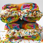 Rainbow Bagel