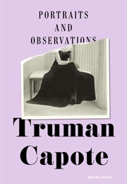 Portraits and Observations (Truman Capote)