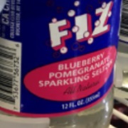 Fiz Blueberry Pomegranate Seltzer