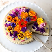 Flower Cheesecake