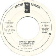 A Certain Girl - Warren Zevon