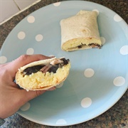 Black Pudding Burrito