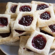 Raspberry Jam Puffs