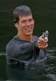 Kevin Bacon as Wade in the River Wild (1994)