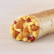 Toasted Breakfast Burrito Potato