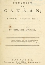 The Conquest of Canäan: A Poem in Eleven Books (Timothy Dwight)